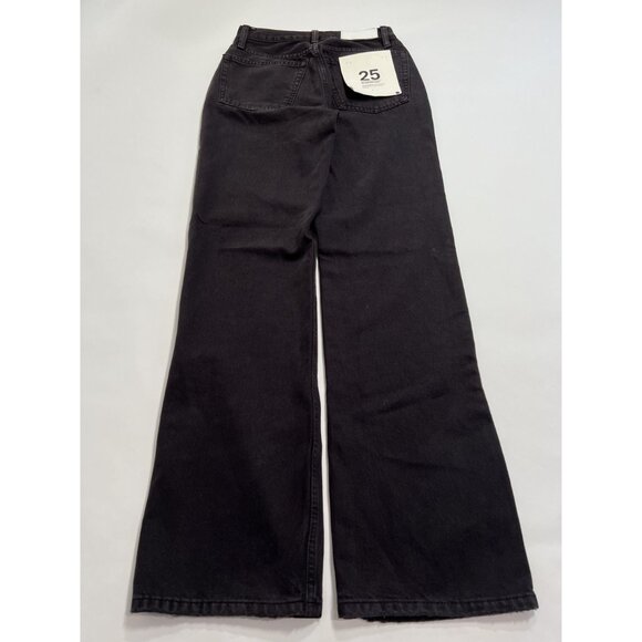 Re/Done 90s High Rise Loose Jeans in Black - Picture 4 of 7